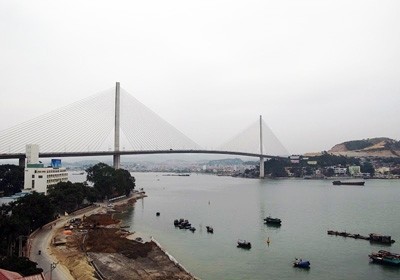 Cầu Bãi Cháy (Quảng Ninh) được thiết kế kháng chấn theo tiêu chuẩn ngành.